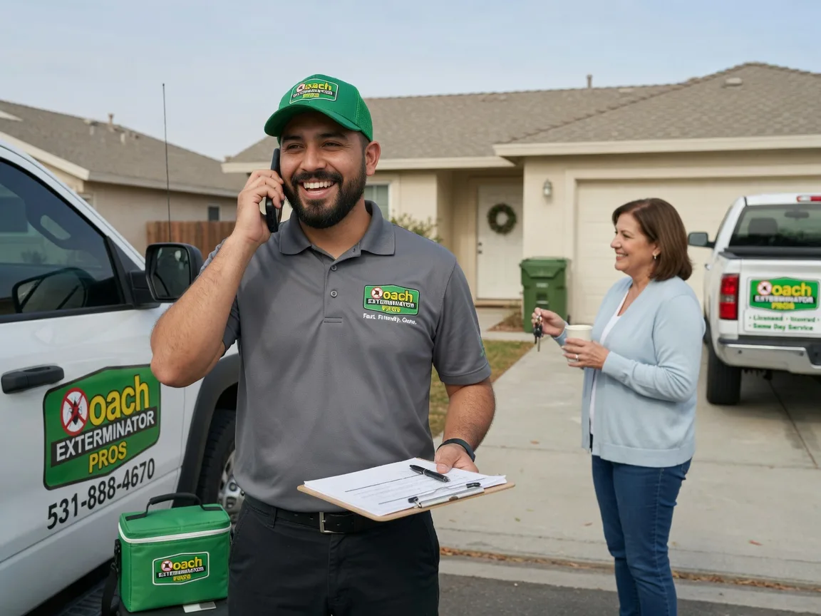 Pest Control Roach Exterminator Vienna, OH FAQs